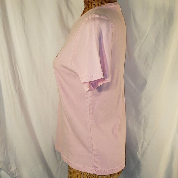 Gear for Sports Carolina Women's Pink Rhinestone Short Sleeve T-shirt - M - Picture 3 of 6